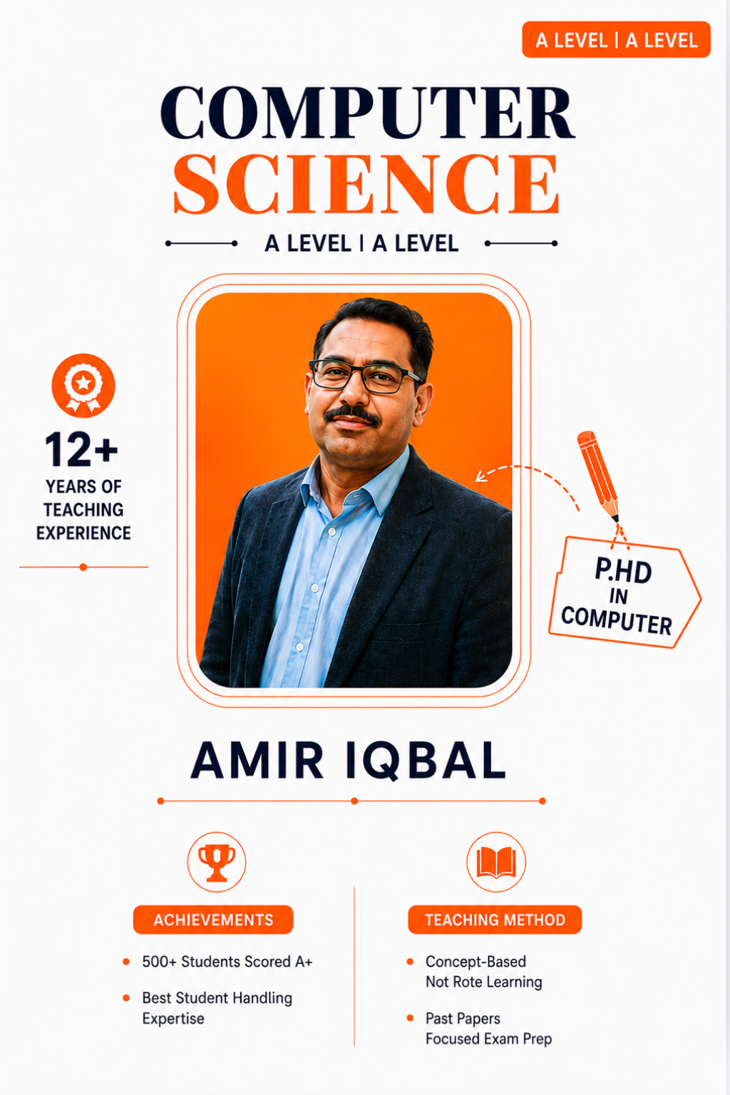 Amir Iqbal — O Level | A Level teacher at The Class